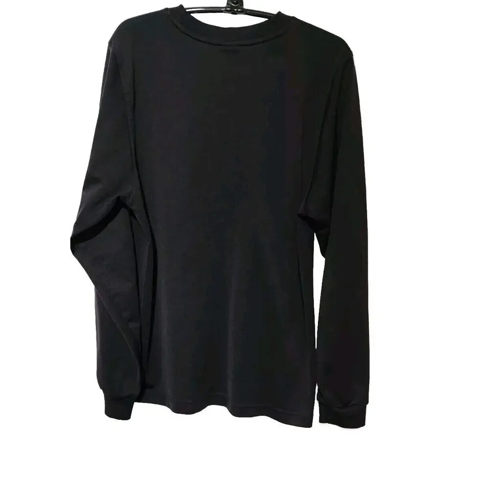 Vintage Essential Nike Team Long Sleeve Black Nike Team Shirt Size Mens Small - Picture 4 of 4